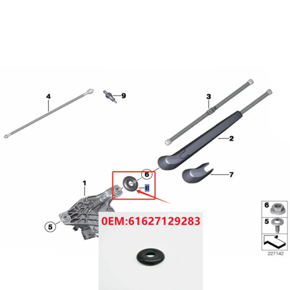 OE Wiper Seal Grommet for BMW Mini R50/R53/R56 F25 E70 (2001–2017)