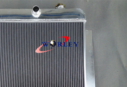 3 Row Aluminum Radiator for Chevy Pickup Truck (1955-1959)