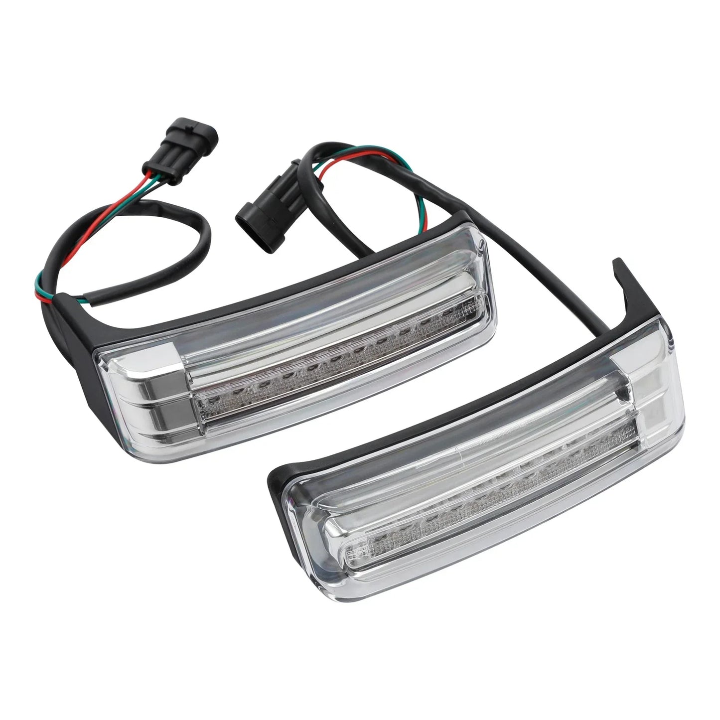 LED Insert Support Run Brake Turn Lights for Harley Touring (2014-2024)