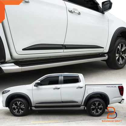 Matte Black OEM Style Side Door Cladding for Mazda BT-50 (2021-2023)