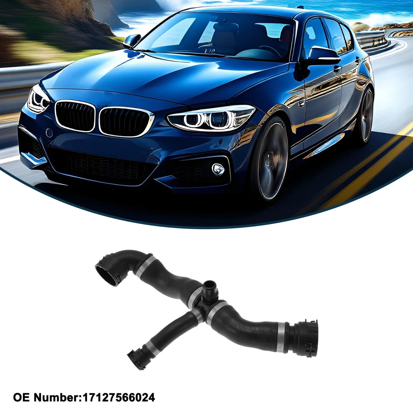 Radiator Hose for BMW 1 Series (2007-2008)