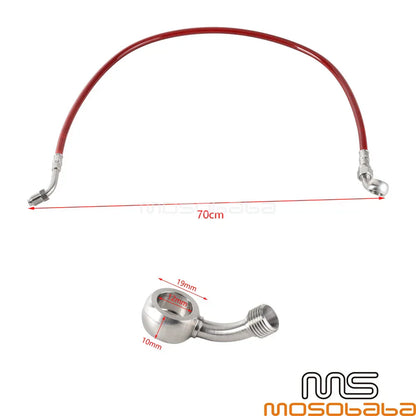 27.5" Brake Line for Harley Softail Fat Boy 114, Fat Bob 114 (2018-2023)