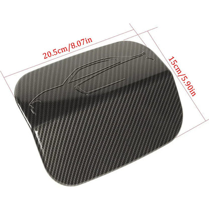 ABS Carbon Fiber Gas Cap Cover for 2015-2023 Dodge Charger