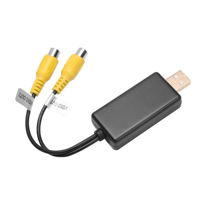 USB to CVBS Video Output for Rear Entertainment Headrest Screen