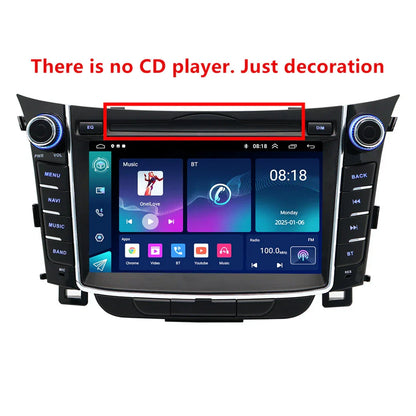 7'' Carplay Stereo Radio Head Unit for Hyundai I30 Elantra GT (2011-2017)