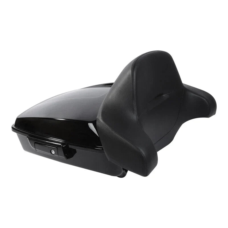 Trunk Luggage Backrest Solo Mount Rack for Harley Road Glide (2014-2025)