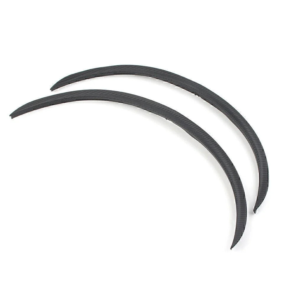Carbon Fiber Wheel Eyebrow Arches Fender Flares Trim Cover for Car