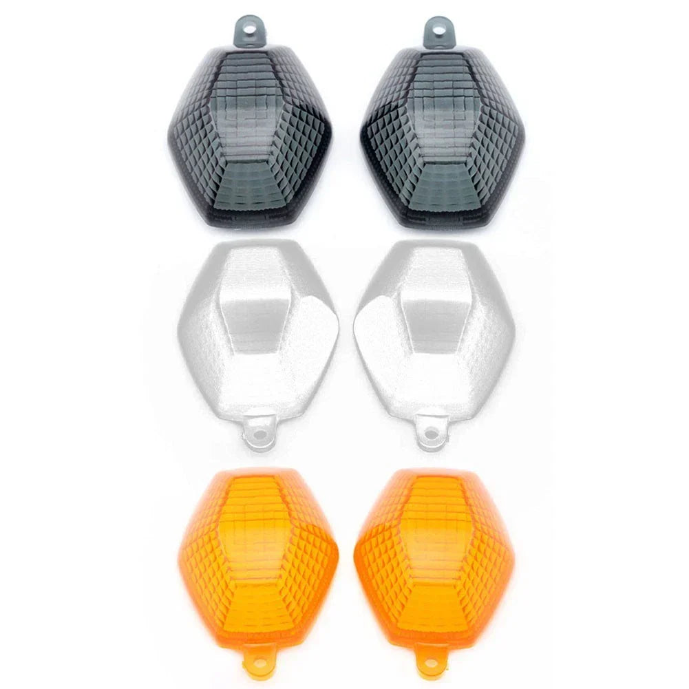 2 x Clear Turn Signal Indicator Light Lens for Suzuki SV650 (2003-2016)