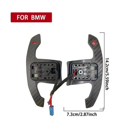 Carbon Fiber Steering Wheel Paddle Shifter for BMW F30 F32 F33 F36 M3 M4 (2012-2020)