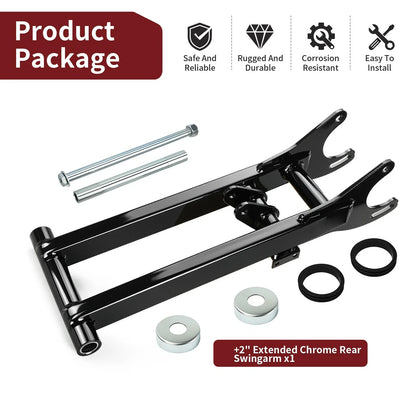 2 x Extended Swingarm Swing Arm for Yamaha Banshee YFZ 350 (1987–2006)