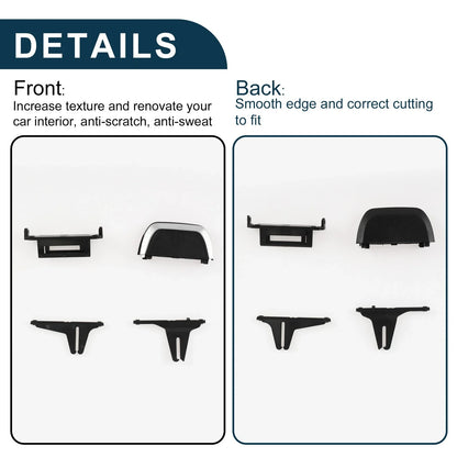 AC Air Vent Clips Tab for BMW Left Right Front Center 1 Set