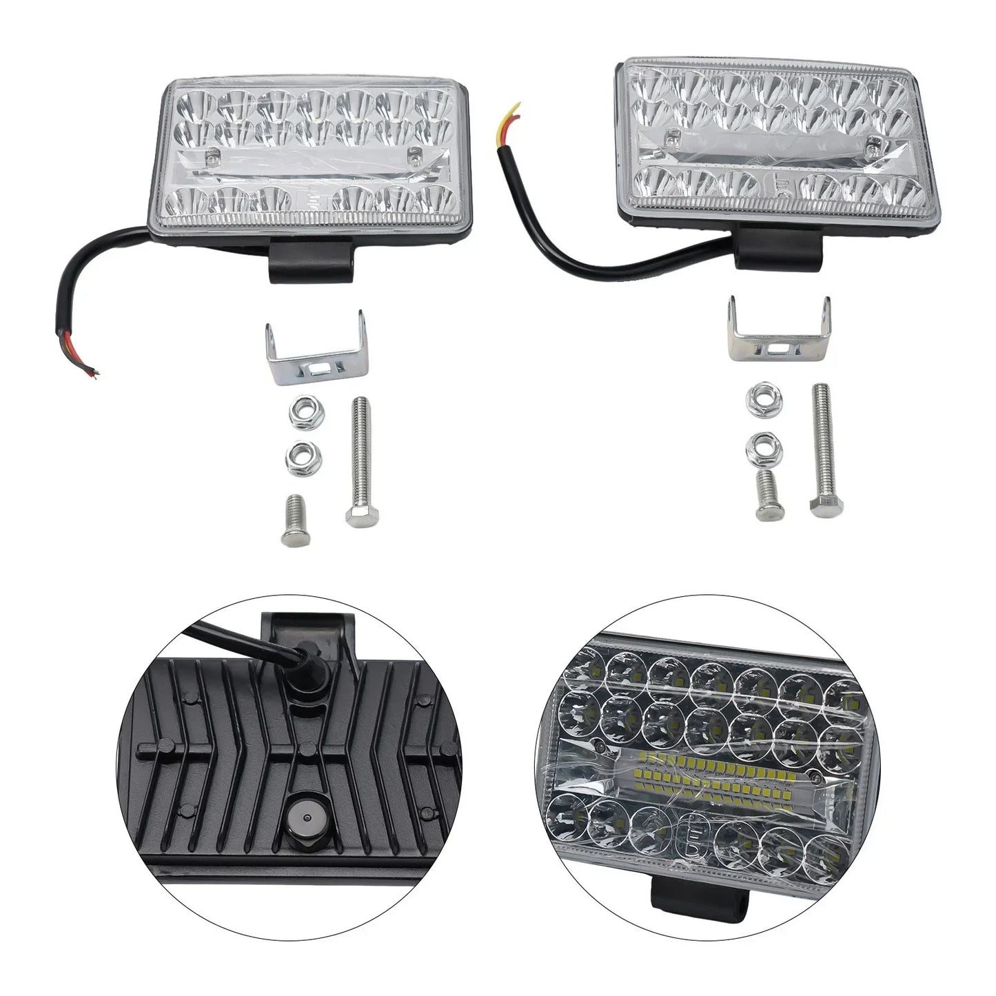 Rectangular LED Headlights / 3x5 Inch for Car