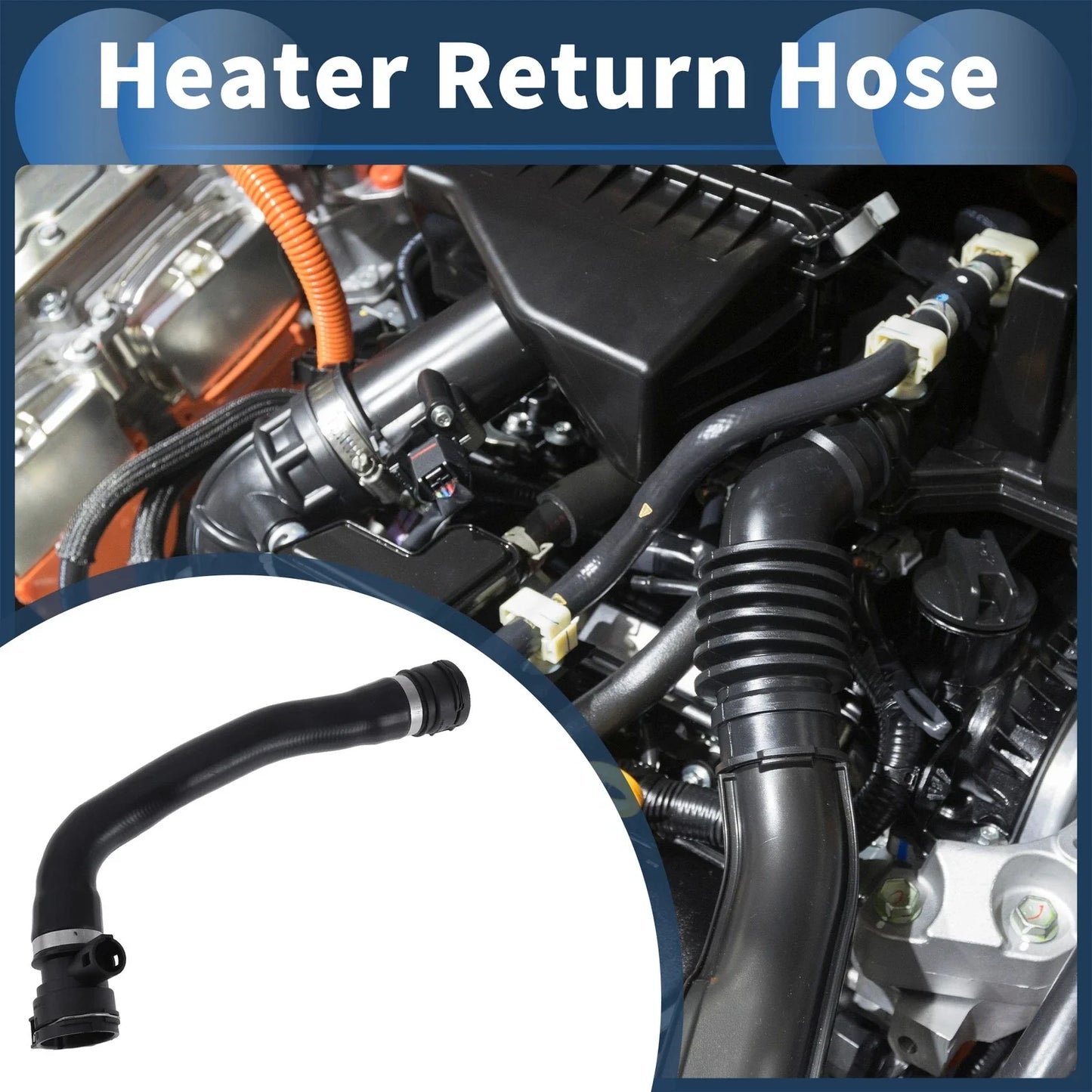 Radiator Hose for BMW 550i (2006-2010)