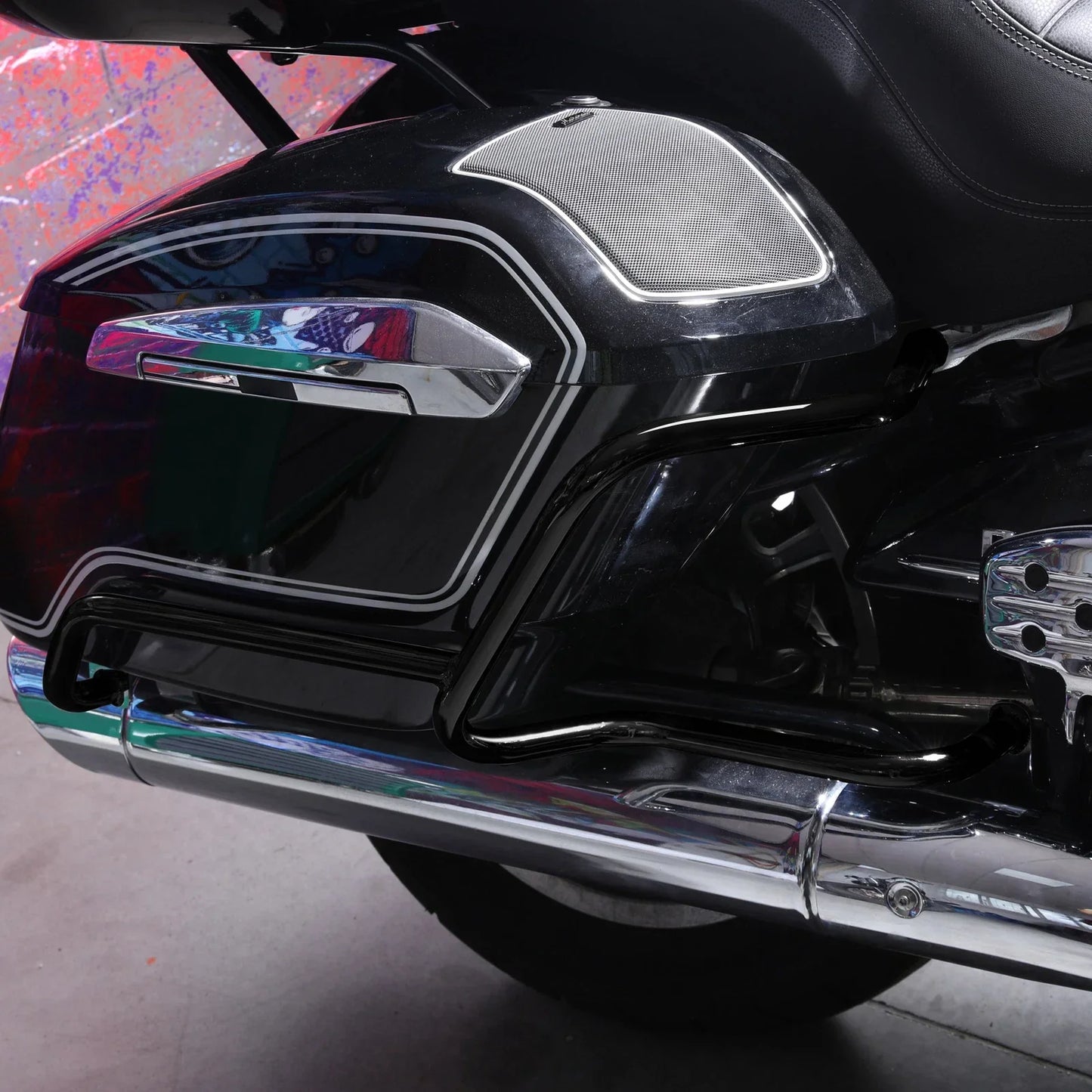 Saddlebag Guard Side Protector Bars for BMW R18 B Transcontinental (2022-2023)