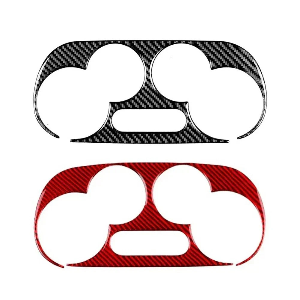 Carbon Fiber AC Panel Trim for Fiat 500 & Abarth 595 (2008–2024)