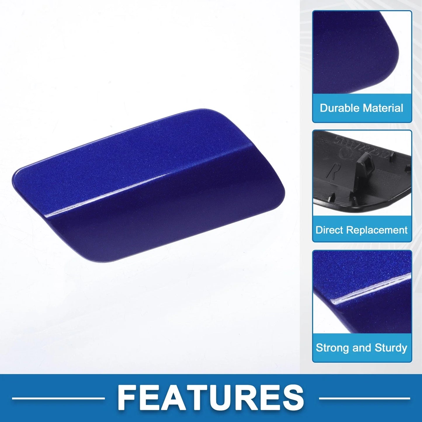 Front Right Washer Nozzle Cover Cap for BMW 640i (2012-2015)