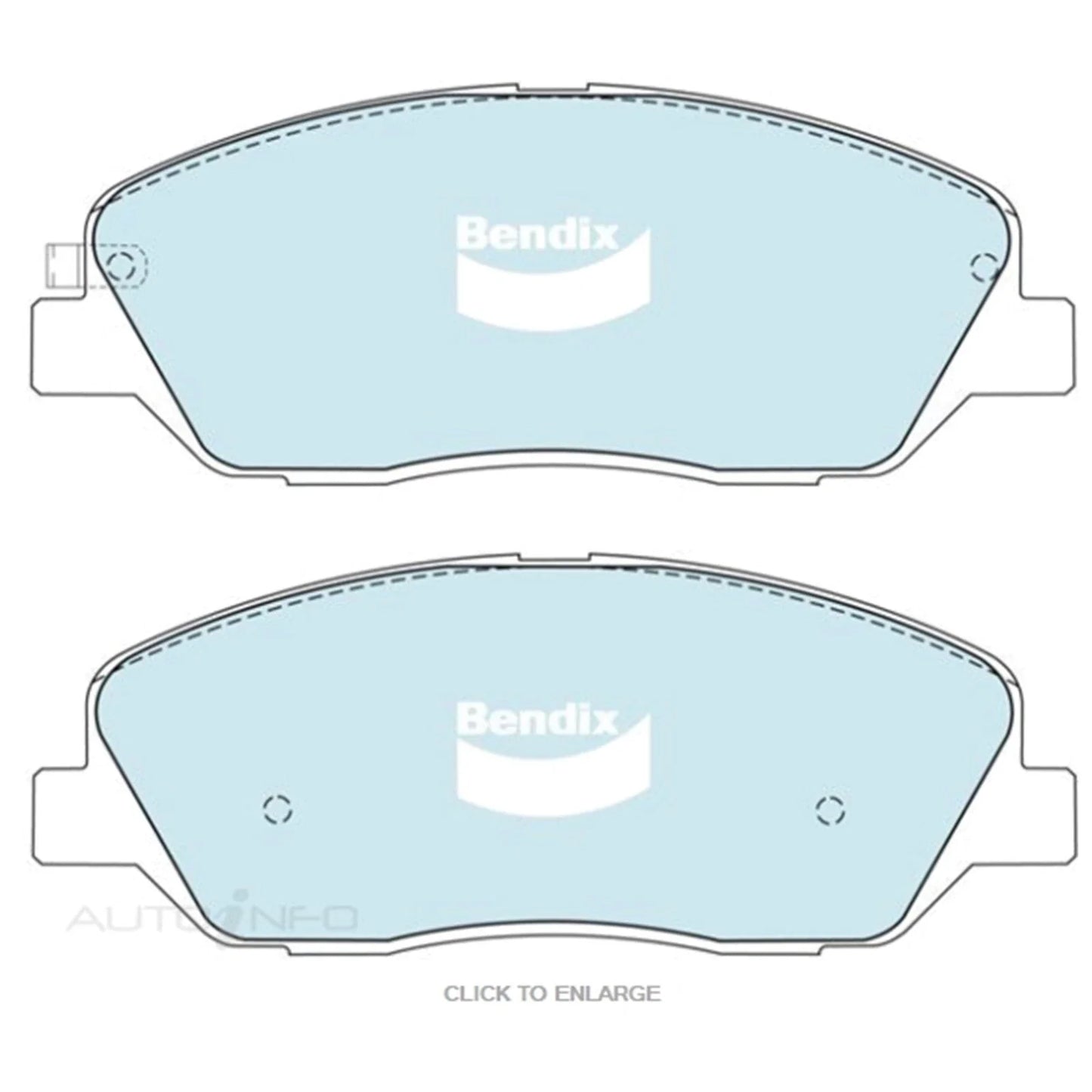 4WD Front Disc Brake Pad Set for Kia Grand Carnival (2006 - 2010)