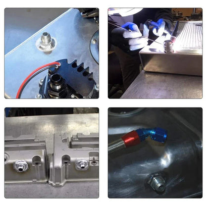 12AN Male Aluminum Weld-On Fitting for JXSS032 AU