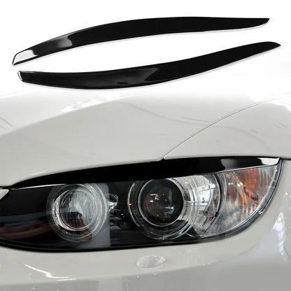 Carbon Fiber Eyebrows 2 x Eyebrows for BMW 3 Series (2006–2013)