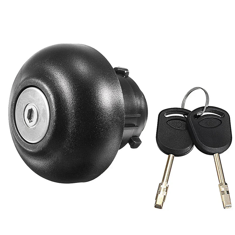 Fuel Tank Filler Cap Cover Lock w/ 2 Keys for Transit MK7 (2006-2018)