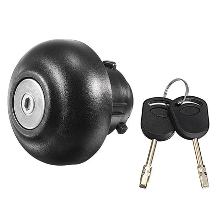 Fuel Tank Filler Cap Cover Lock w/ 2 Keys for Transit MK7 (2006-2018)