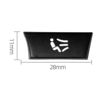 12 Button Key Caps A/C Heater Switch Repair for BMW 5 6 7 F10 F01 F12 (2010-2017)
