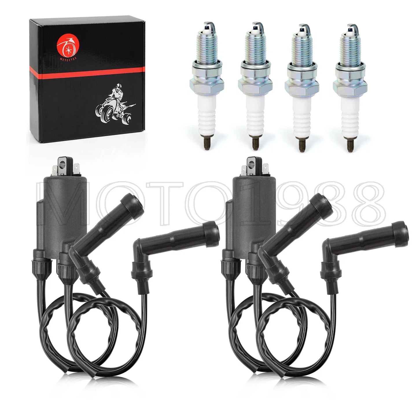 Ignition Coil & Spark Plug With Cap for HONDA CB750C (1980–1982)