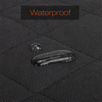 Universal Waterproof Black Pet Car Seat Cover for Dog Cat Rear Bench Mat