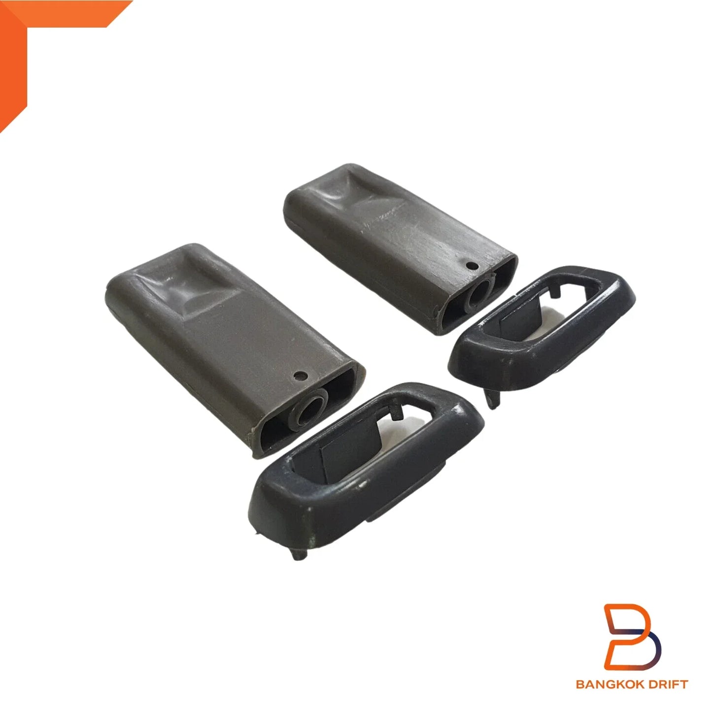 Grey Door Lock Control Holder + Knob Pin for Toyota Hilux 4Runner (88-96)