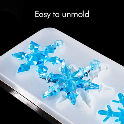Silicone Pendant Mold for Jewelry Resin Necklace Craft DIY 3D