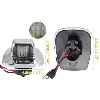 LED License Plate Lights for Chevy C/K 1500 2500 3500 (1988-2000)