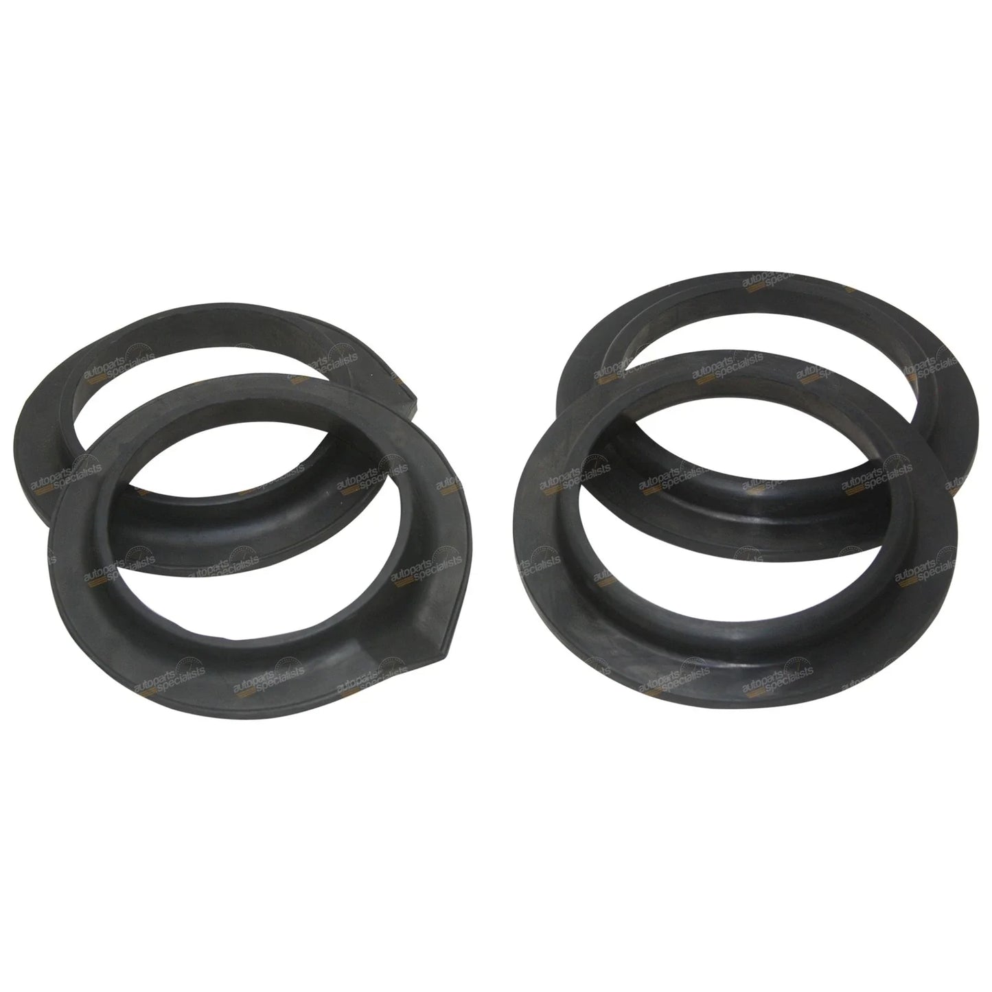 Front+Rear Rubber Coil Spring Seat Insulators for Patrol GQ Y60 GU Y61 GR