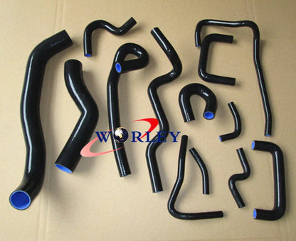 Radiator & Heater Hose Red for Nissan Skyline ECR33 GTS-25T GTS-4 (1995-1998)