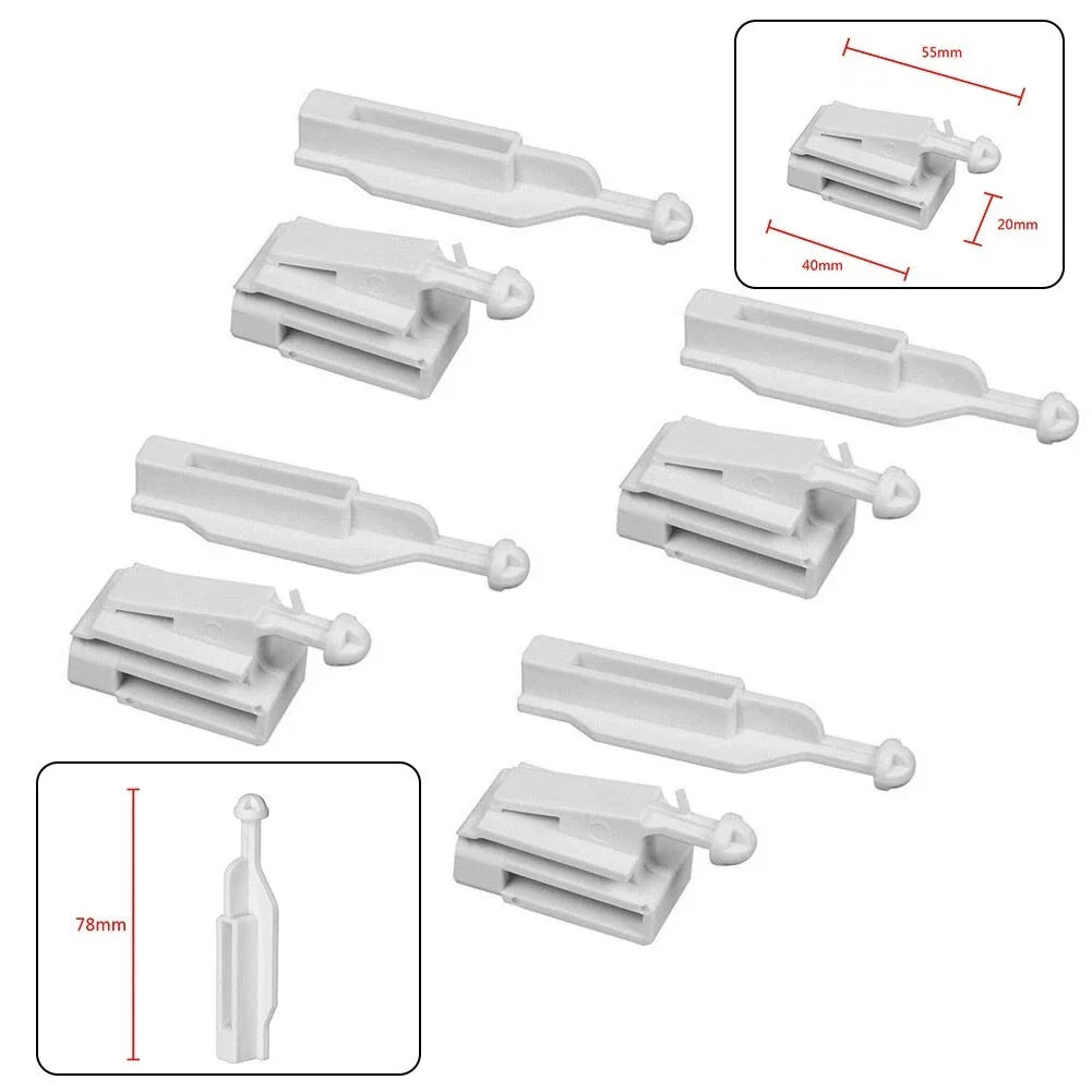 4x Headlight Adjuster Brackets for BMW E39 (2000–2003)