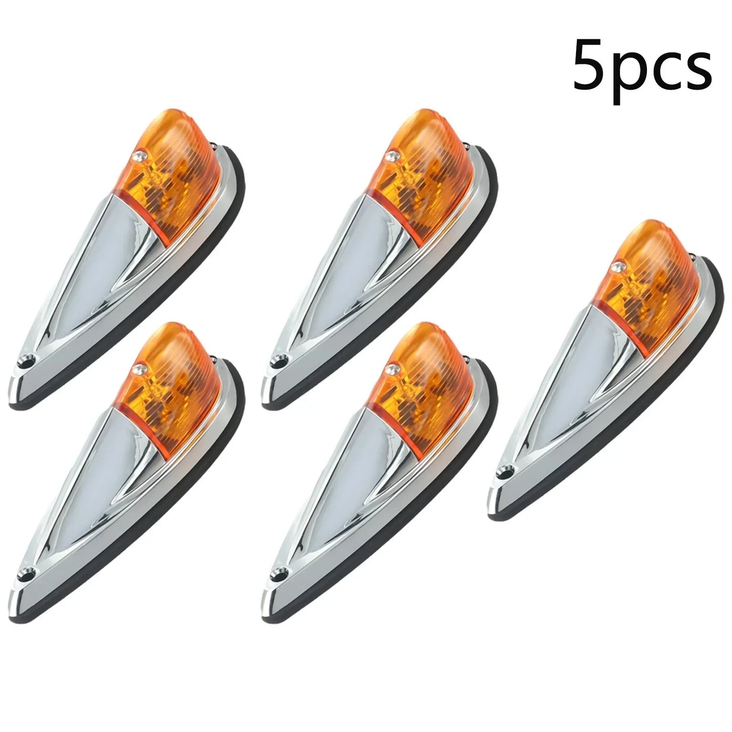 Cab Marker Roof-Top Clearance Light 5x for Dodge Ram