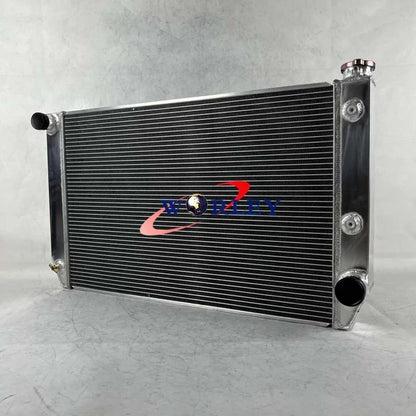 56mm Aluminum Universal Crossflow Radiator 31"x19"x3" for AT