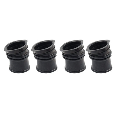 4x Carburetor Intake Manifold Boot for Yamaha FZR250, FZX250 (1986-1988)