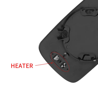 Left Side Mirror Heated w/ Backing Plate for BMW E39 E46 (1998-2005)