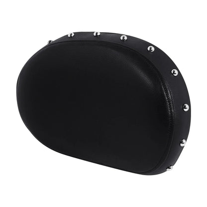 Black Sissy Bar Backrest Luggage Rack for Indian Chief Dark Horse (2014-2018)