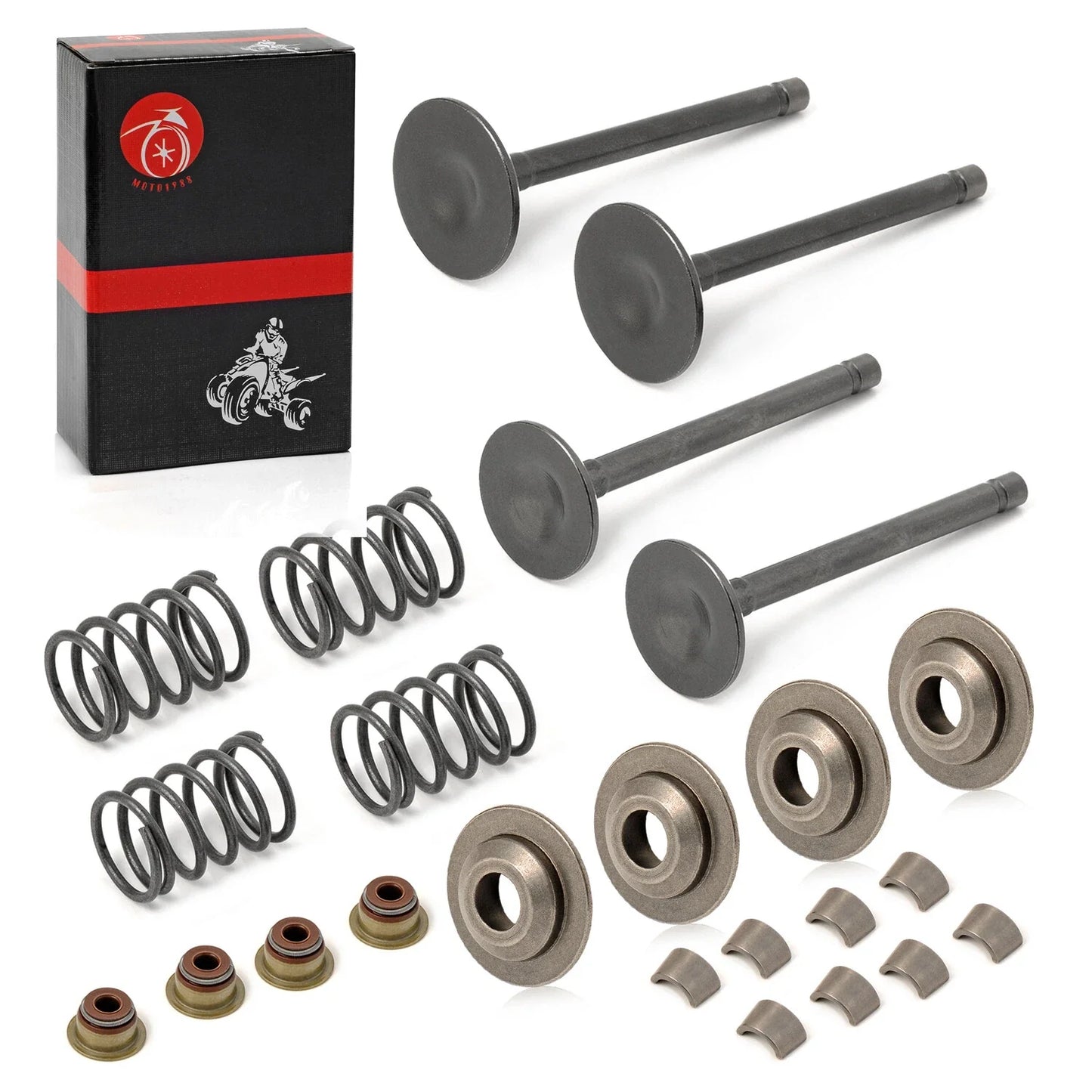 Intake Exhaust Valve for EZGO 295cc 350cc Golf Cart (2003–2008)