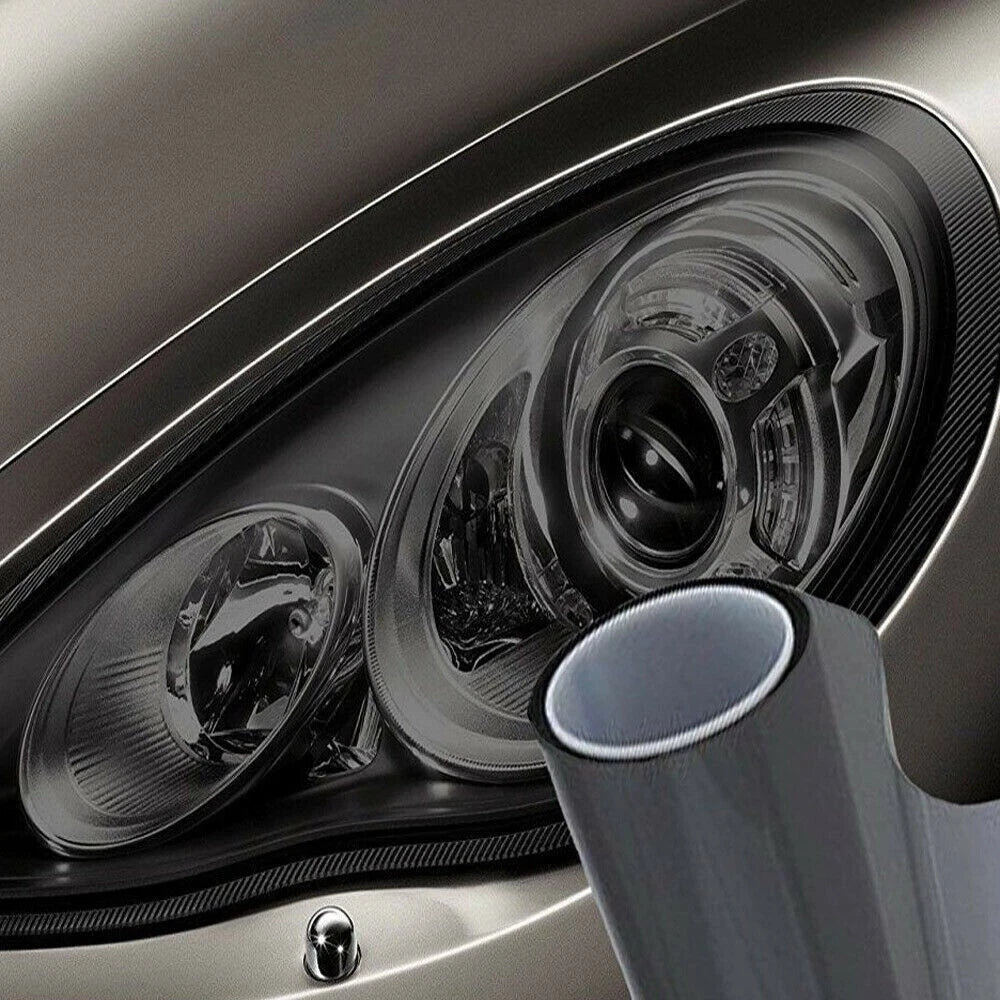 Sticker Headlight Film Taillight 40cm x 150cm Black Smoke Brake Lights