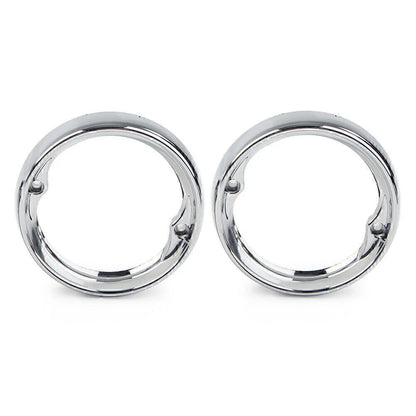 Chrome Deep Dish Turn Signal Bezels  for Harley Road King FLHR (1994-2023)