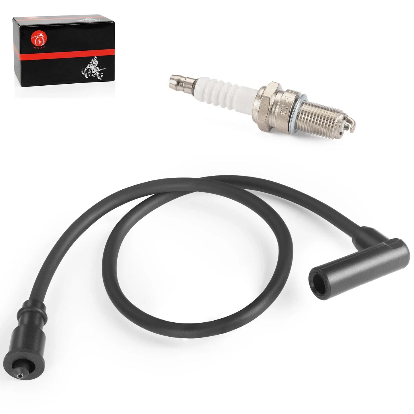 Spark Plug & Wire Cap for Hisun Massimo Gunner UTV