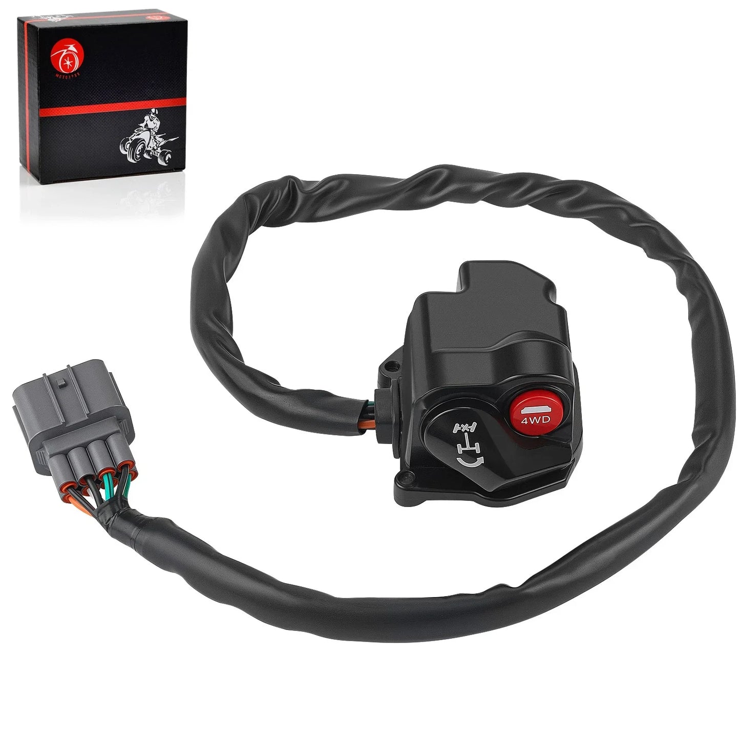 Differential Lock 4x4 Switch Throttle for Honda TRX500/520 Foreman Rubicon (2001–2007)