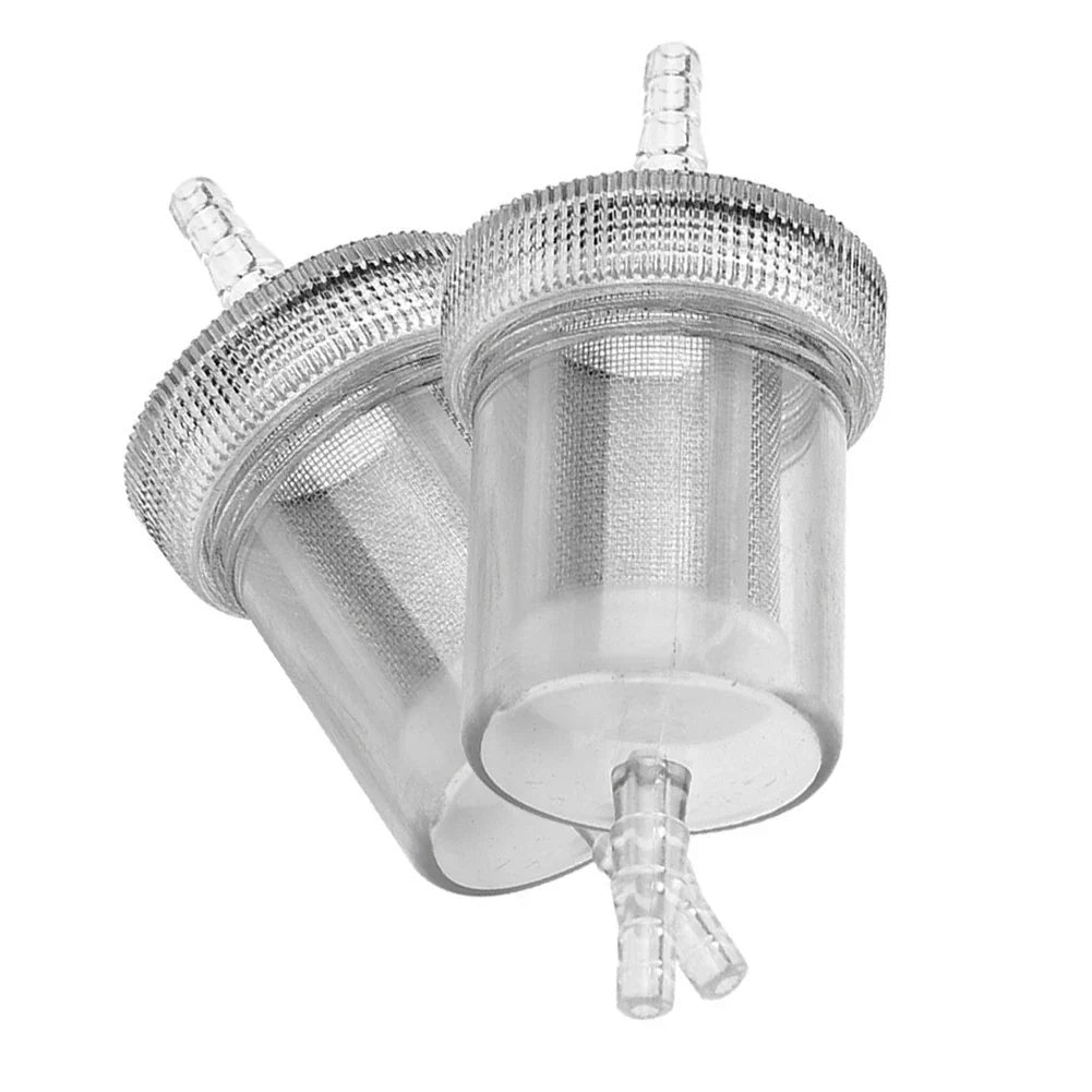 2 x Transparent Diesel Filter Fuel Kit Plastic Air Heater for Camper RV