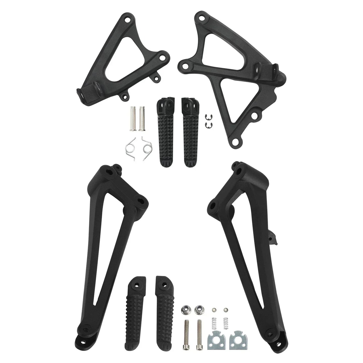 Driver & Passenger Footrests Pegs for Yamaha YZF R1 (2009-2014)
