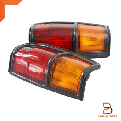 Black Trim Tail Lights for Nissan Datsun 720 UTE (1980-1986)