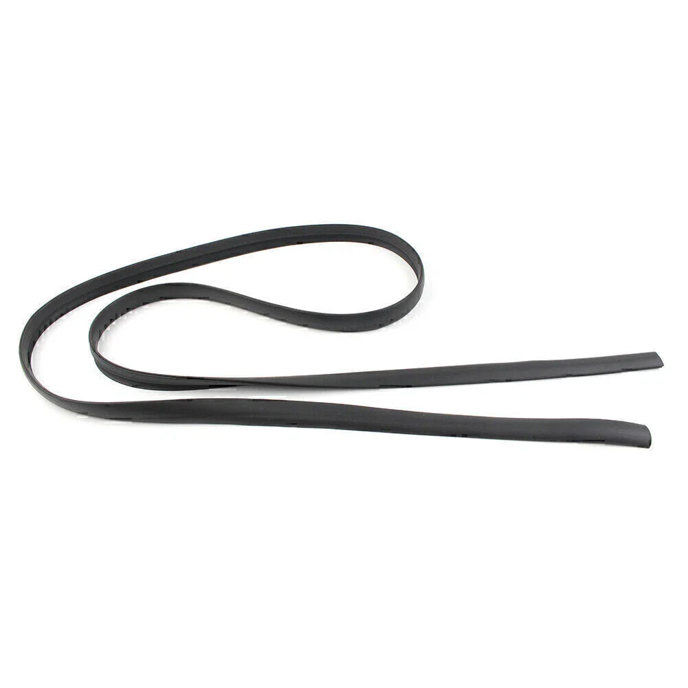 1.7m Black Seal Trim Moulding Strip for Front Windshield Panel (All Years)