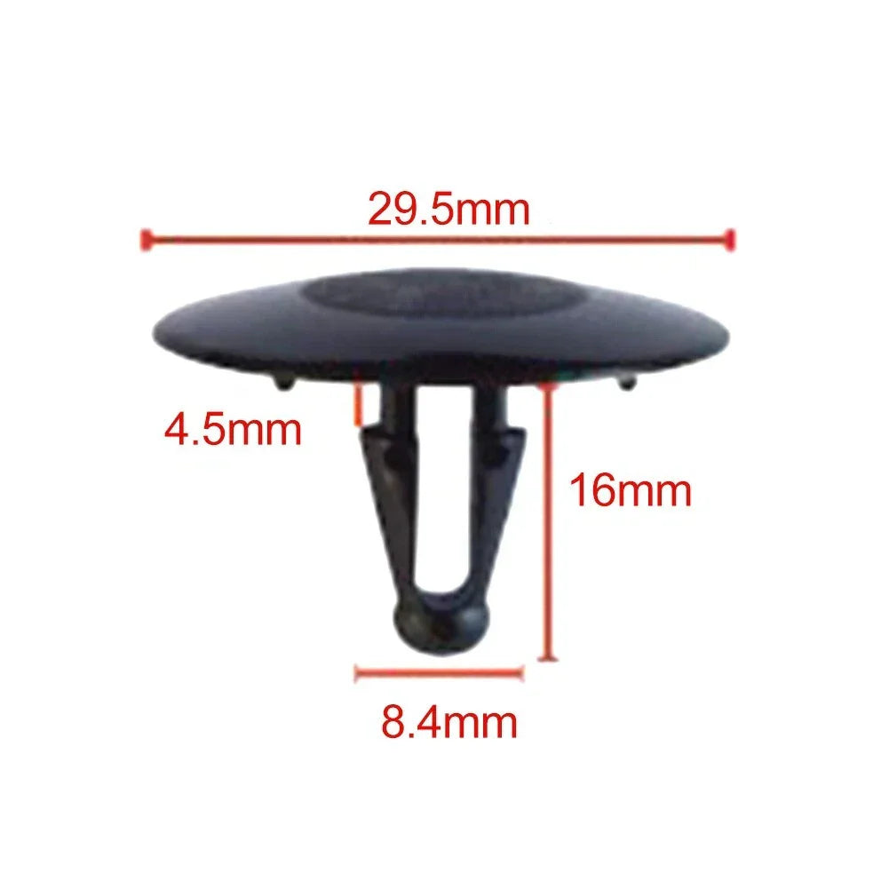 15x Hood Insulation Retainer Nylon Clips Fastener for Toyota