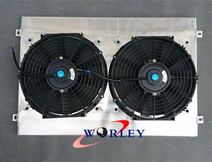 Aluminum Radiator Shroud + Fan for Nissan Skyline R33 R34 GTR GTST (1995-2002)